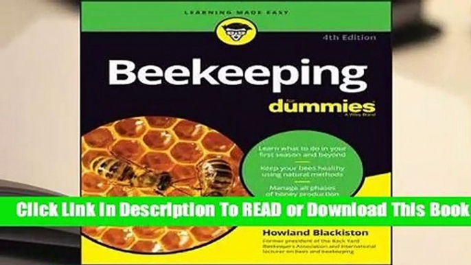 Online Beekeeping for Dummies  For Online