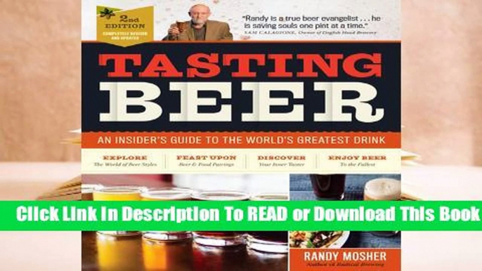Full E-book Tasting Beer, 2nd Edition: An Insider's Guide to the World's Greatest Drink  For Trial