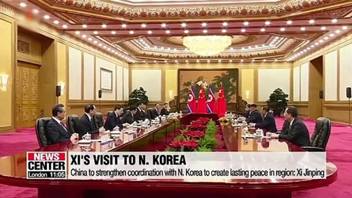 Xi Jinping pledges to support N. Korea in bringing peace in region