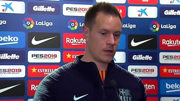 Ter Stegen: "Hoy ha sido clave el trabajo defensivo"