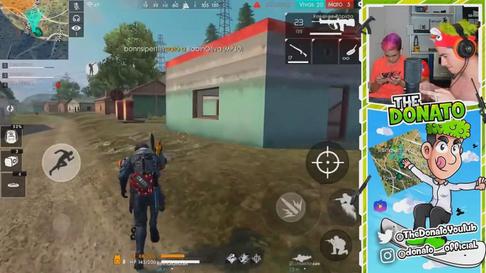 NUNCA EN TU VIDA HABIAS VISTO UNA PARTIDA COMO ESTA EN FREE FIRE *Dios Mio* | TheDonato