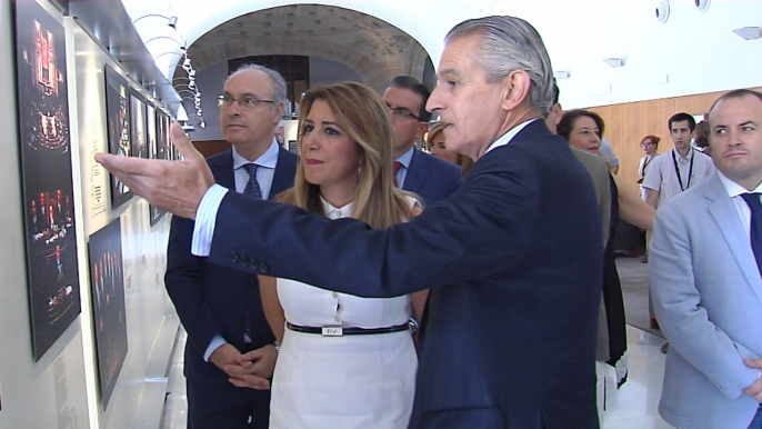 Díaz inaugura "40 años de Constitución 40 años de Democracia"