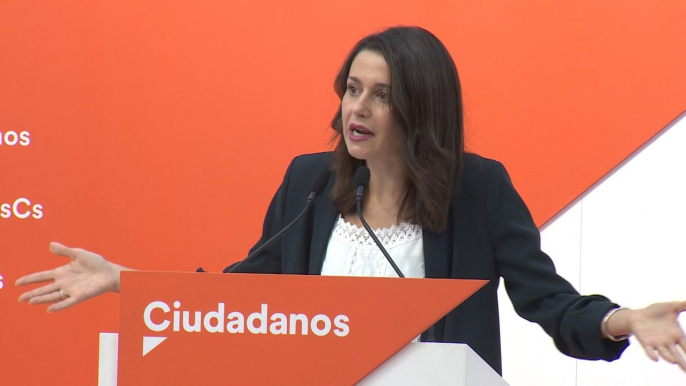 Arrimadas: "Ciudadanos no va a conceder indultos"