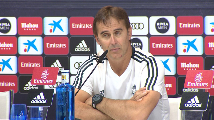 Lopetegui dice que sus jugadores están "centrados" para los próximos partidos