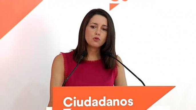 Inés Arrimadas: "El gobierno separatista no nos va a callar"