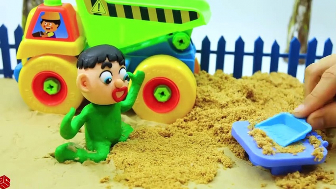 Babies Make Sand Figures | Play Doh Stop Motion Babies Animation Movies Cartoons For Kids