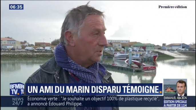 "Il connaissait son métier par cœur." Un ami du pêcheur disparu aux Sables-d'Olonne témoigne