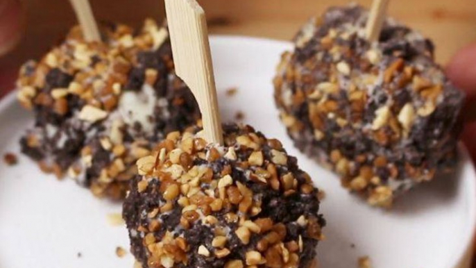 Boules glacées Oreo