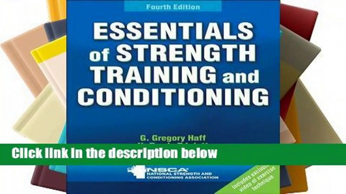 Library  Essentials of Strength Training and Conditioning - G. Gregory Haff