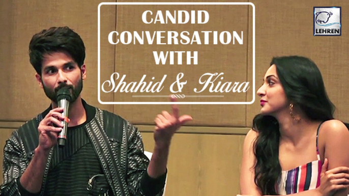 Shahid Kapoor And Kiara Advani Get Candid Before Kabir Singh Releases