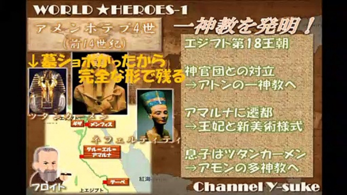 (１) 世界史人物伝  WORLD HEROES