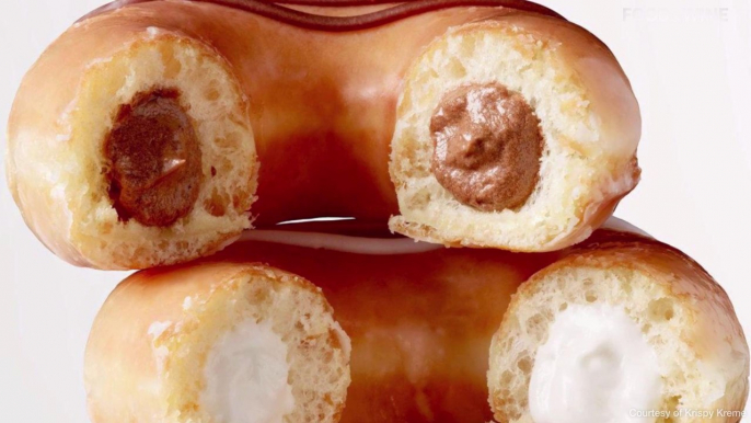 Krispy Kreme Adds Filled Original Glazed Doughnuts to the Menu—Permanently