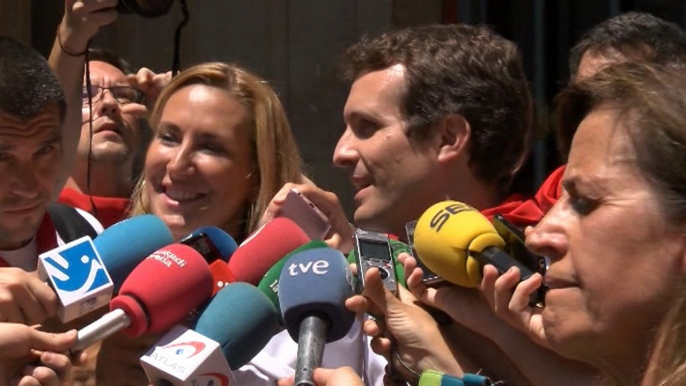 Casado: "Algunos batasunos quieren quitarnos la libertad"