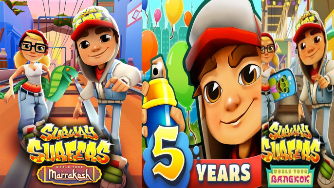 Subway Surfers BANGKOK vs Subway Surfers COPENHAGEN vs Subway Surfers MARRAKESH