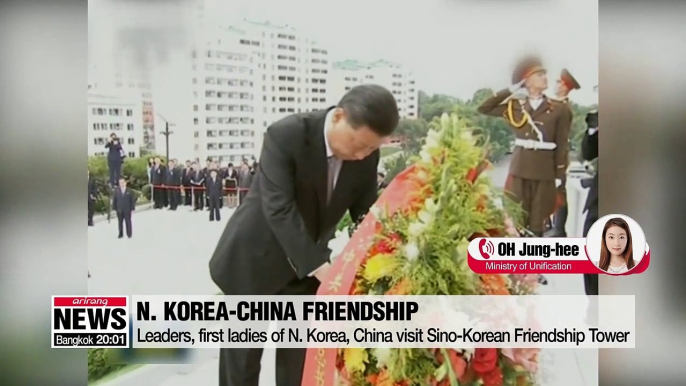 Chinese Pres. Xi Jinping returns to Beijing after visiting Friendship Tower, summit with Kim