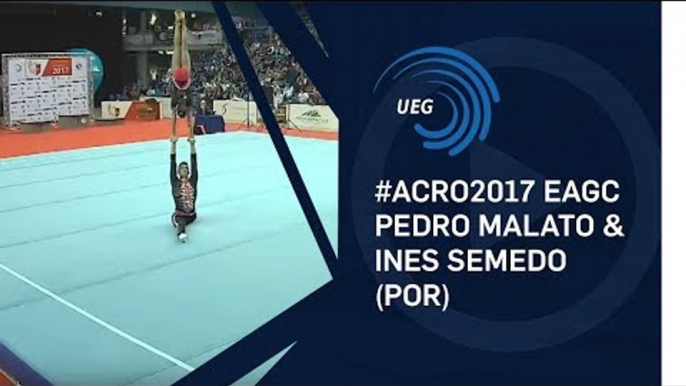 Pedro MALATO & Ines SEMEDO (POR) - 2017 European Bronze Medallists 12 - 18 mixed pair