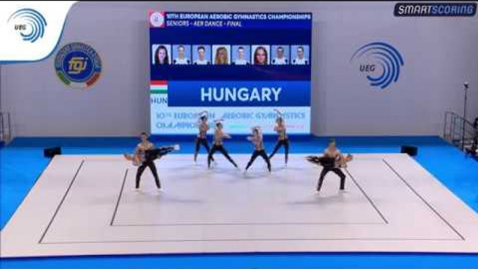 Hungary - 2017 Aerobics European silver medallists, Aero Dance