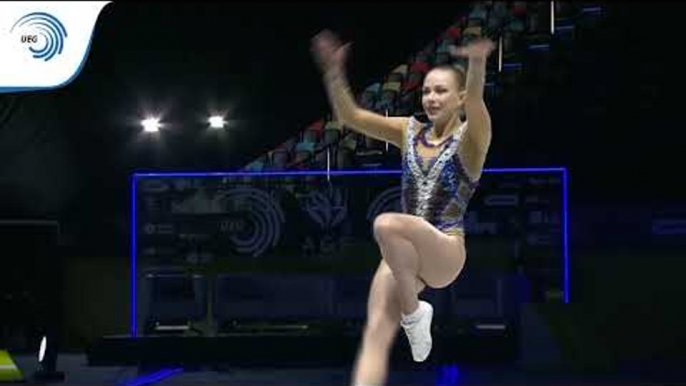 Ekaterina PYKHTOVA (RUS) - 2019 Aerobics European Champion, individual women