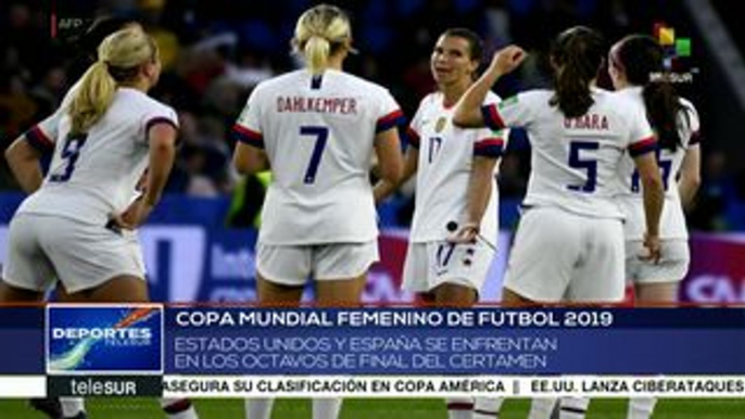 Deportes teleSUR: Continúa Copa Mundial Femenina de Fútbol 2019