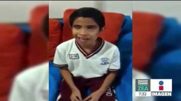 Niño con discapacidad visual denuncia bullying en Chiapas | Noticias con Francisco Zea