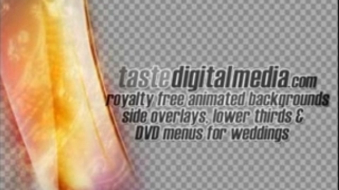 Video Backgrounds and Motion Loops for Wedding