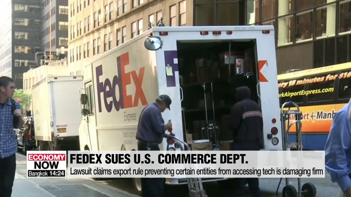 FedEx sues U.S. Commerce Department over export controls in Huawei dispute