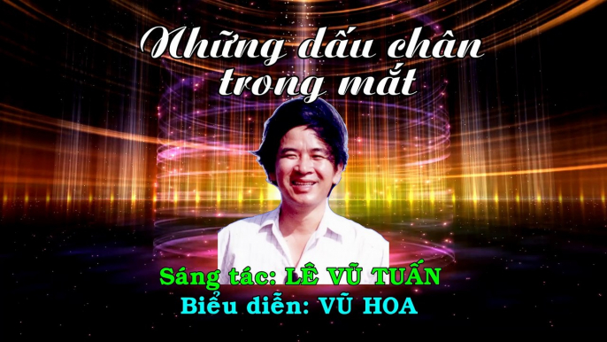 NHỮNG DẤU CHÂN TRONG MẮT | Sáng tác Lê Vũ Tuấn - Biểu diễn Vũ Hoa