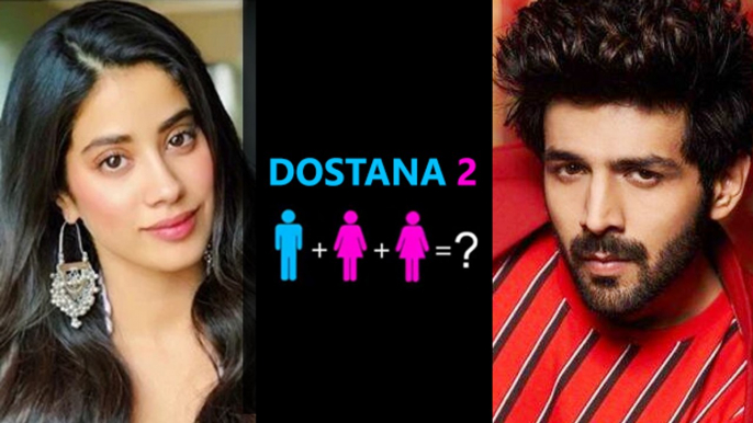 Janhvi Kapoor And Kartik Aaryan To Star In Karan Johar's Dostana 2