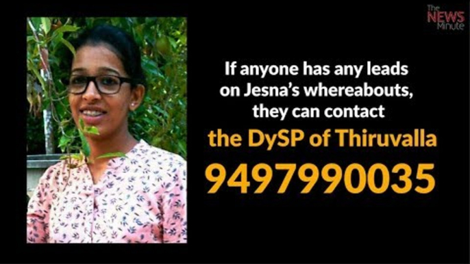 Jesna case: Cops launch massive manhunt for missing 20-yr-old Kerala student