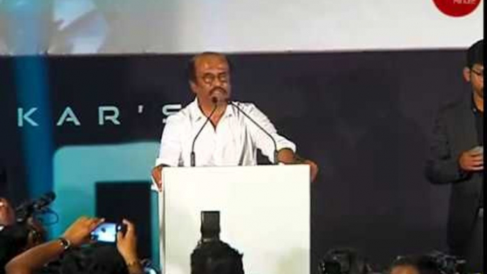 Rajinikanth at '2.0' trailer launch: Even if you're late, you should come correctly