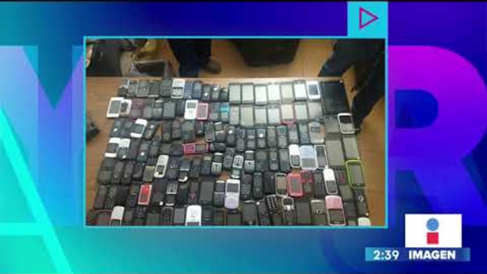 Detienen a un hombre con 130 celulares robados en el Estado de México | Noticias con Yuriria Sierra