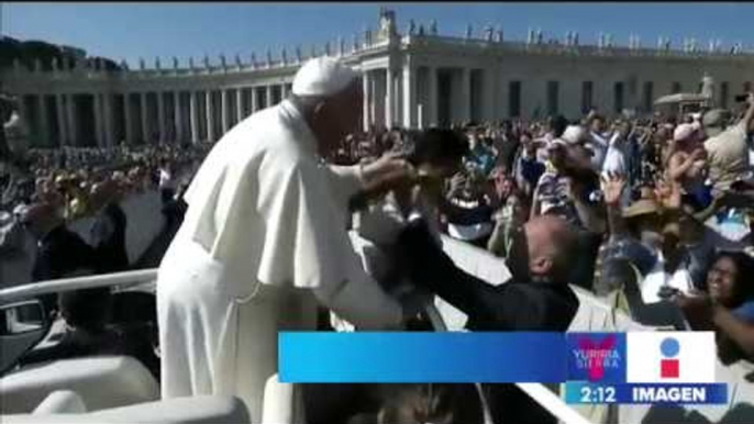 Papa Francisco felicita a México por ser "tan acogedor con los migrantes" | Noticias con Yuriria