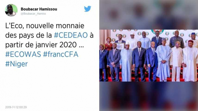 La monnaie Eco va remplacer le franc CFA dans huit pays d'Afrique