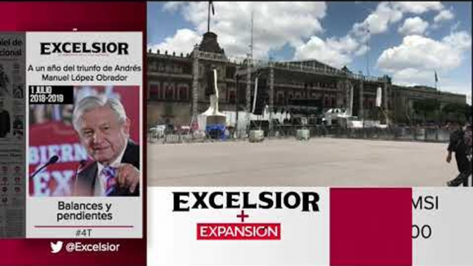 Así van los preparativos del AMLO fest en el Zócalo | Noticias con Ciro Gómez Leyva