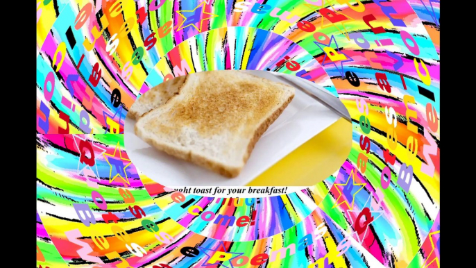 Good morning, brought toast for your breakfast, wish a day full of flavor! [Message] [Quotes and Poems]