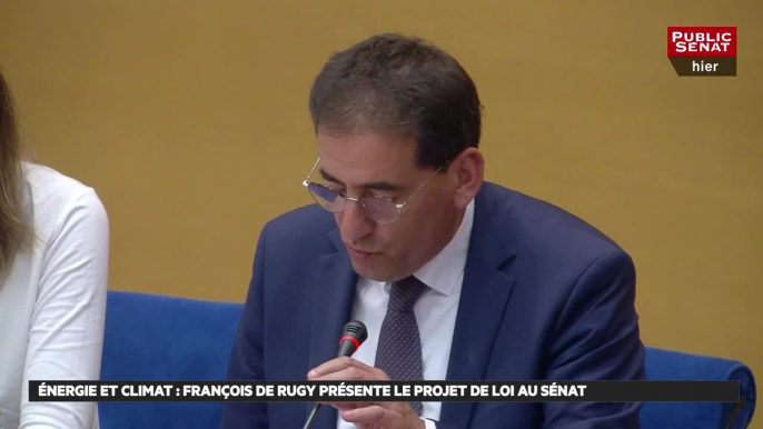 Energie et climat : françois de rugy présente le projet de loi au sénat - Les matins du Sénat (03/07/2019)