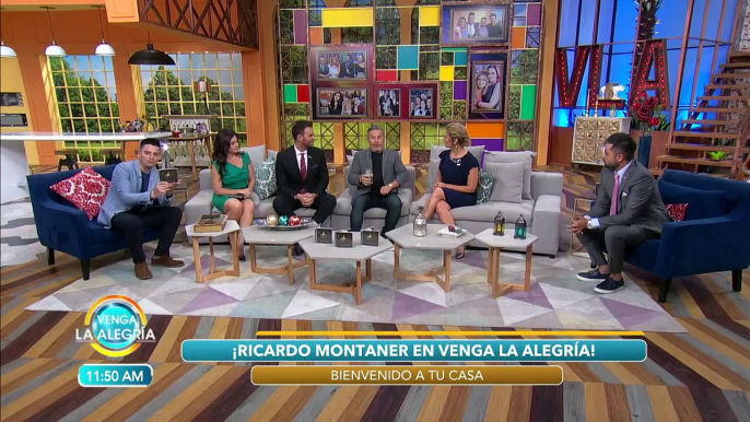 Ricardo Montaner visitó el foro de VLA. | Venga La Alegría