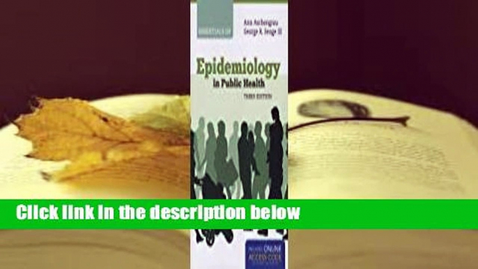 About For Books  Essentials of Epidemiology in Public Health  Review