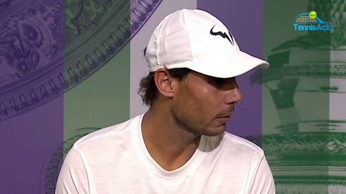 Wimbledon 2019 - Rafael Nadal : "We know that we are not young with Federer and Djokovic"