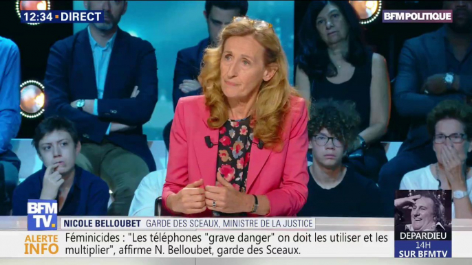 Affaire Lambert: pour Nicole Belloubet, la loi Claeys-Leonetti sur la fin de vie est "une loi d'équilibre qui mérite d'être pleinement mise en oeuvre"