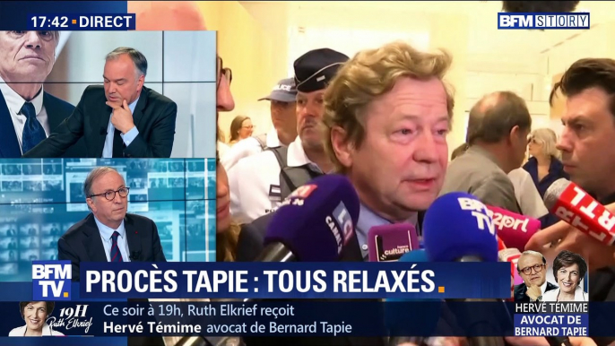 Affaire de l'arbitrage du Crédit lyonnais: Bernard Tapie relaxé (2/3)