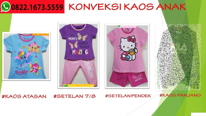 GARANSI…!! WA 0822.1673.5559, Peluang Usaha Kaos Anak Merk Disney