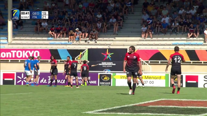 REPLAY DAY 2 FINALS - RUGBY EUROPE MENS SEVENS OLYMPIC QUALIFIER - COLOMIERS 2019 (15)