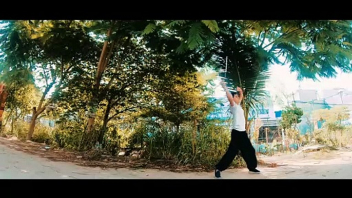 [SLOW MOTION - TUA CHÂM] Kỹ thuật côn nhị khúc. #Nunchaku slow motion. Bán côn nhị khúc