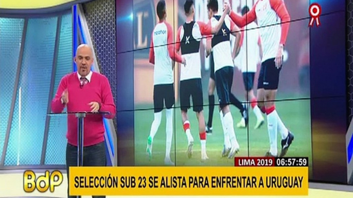 Selección Peruana de Fútbol Sub 23 se alista para los juegos Panamericanos