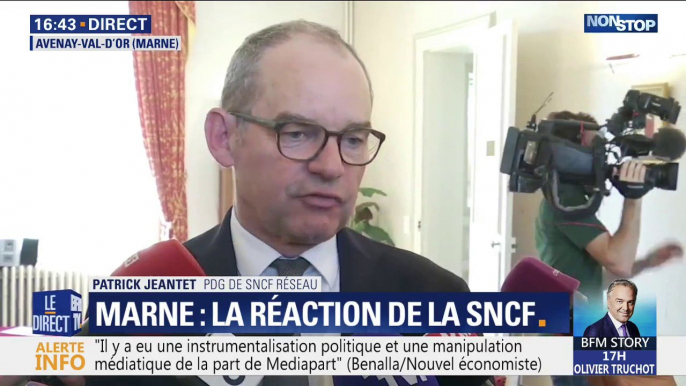 Marne: pour le PDG de SNCF réseau, le passage à niveau n'était pas "classé dans la liste des passages à niveaux sensibles"