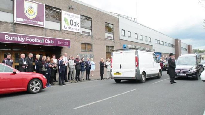 Crowds line the streets to pay respects to Peter Noble