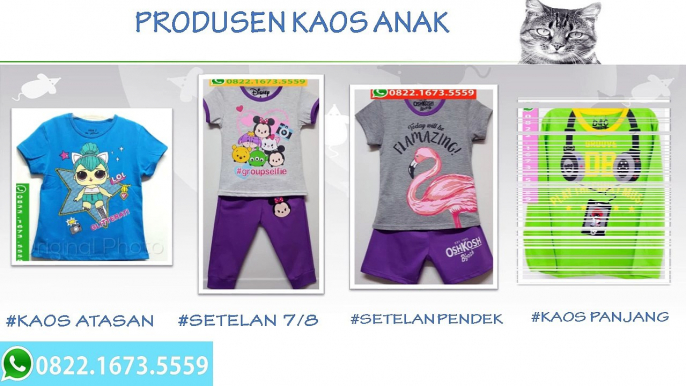 TERMURAH…!! WA 0822.1673.5559, Garment Pakaian Anak