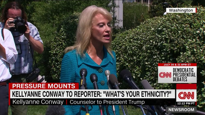 Reporter details 'bizarre' exchange with Kellyanne Conway