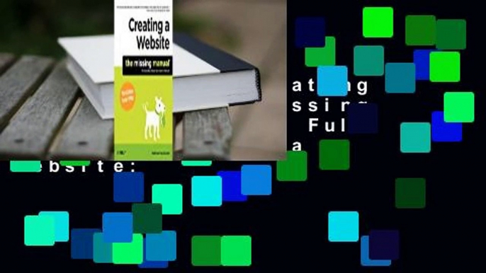 Full E-book  Creating a Website: The Missing Manual Complete   Full E-book  Creating a Website: